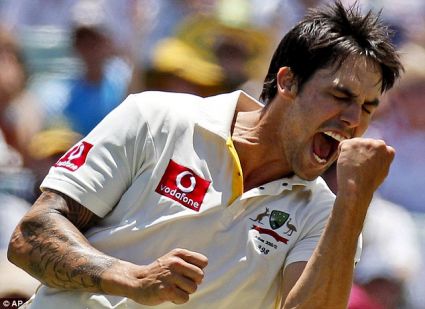 Mitchell Johnson Arm Tattoo